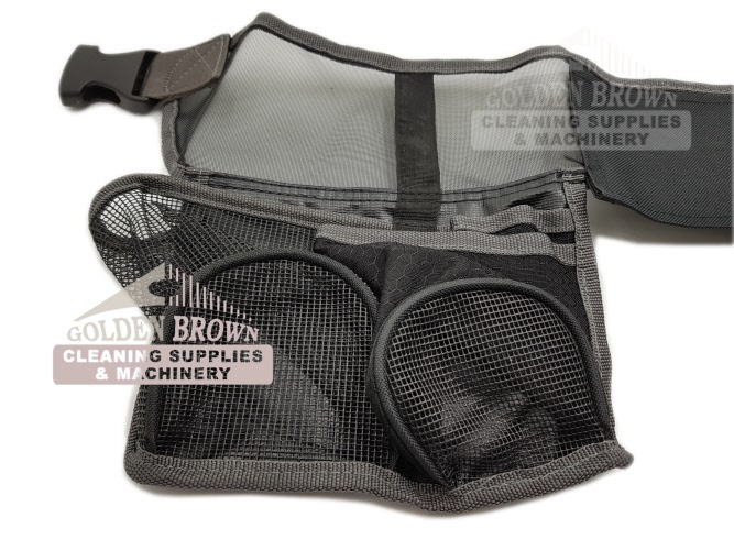 Cleaning Tool Bags with Belts 4 Pockets Holder, Carry Storage Bag